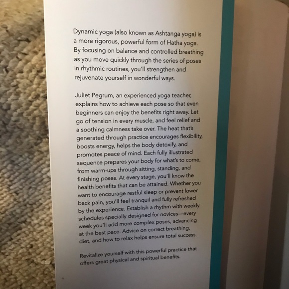 Book: Dynamic Yoga by Juliet Pegrum - Picture 5 of 12